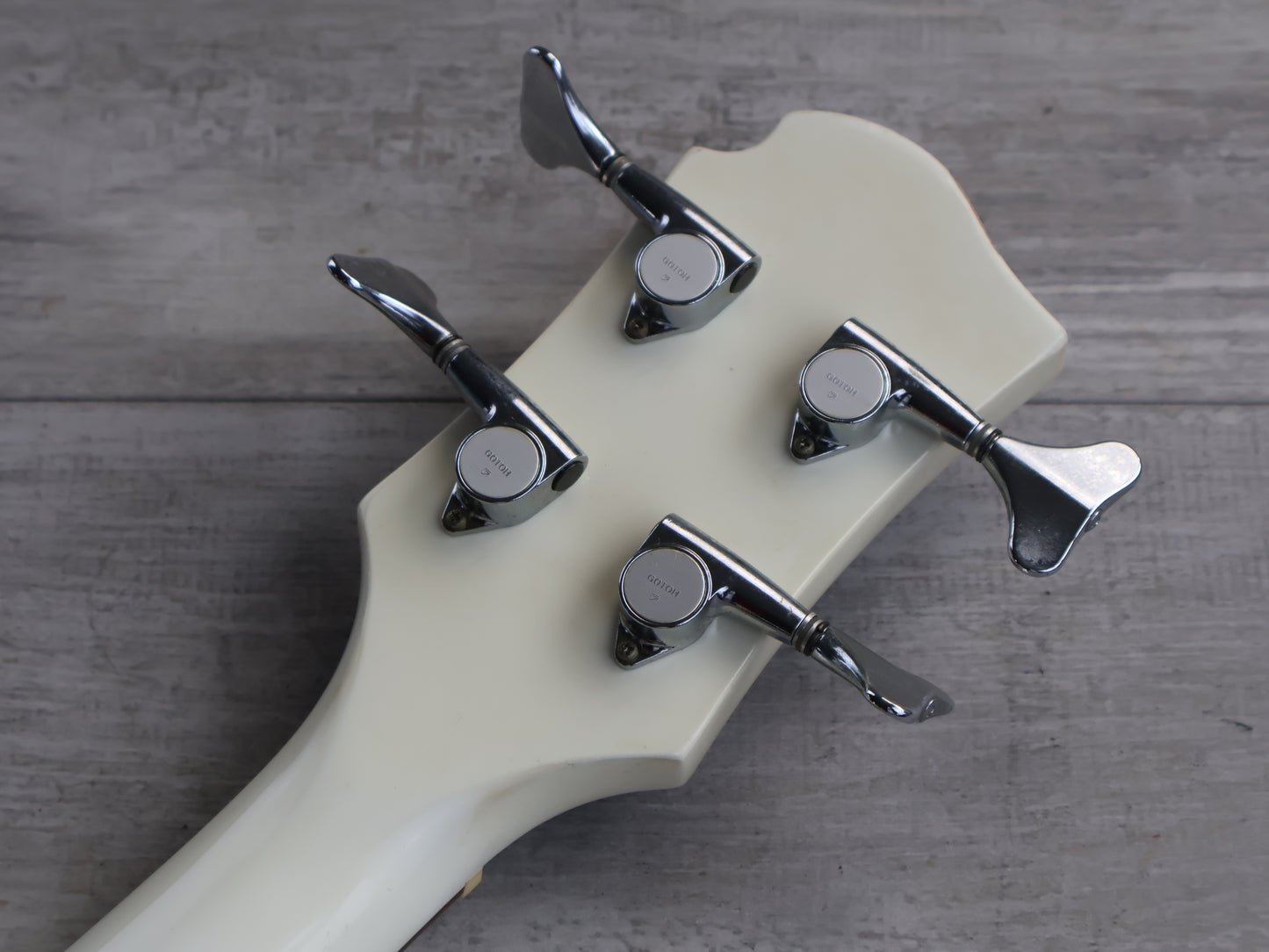 1995 Burny (Fernandes) BMB-65 Mockingbird Bass (White)