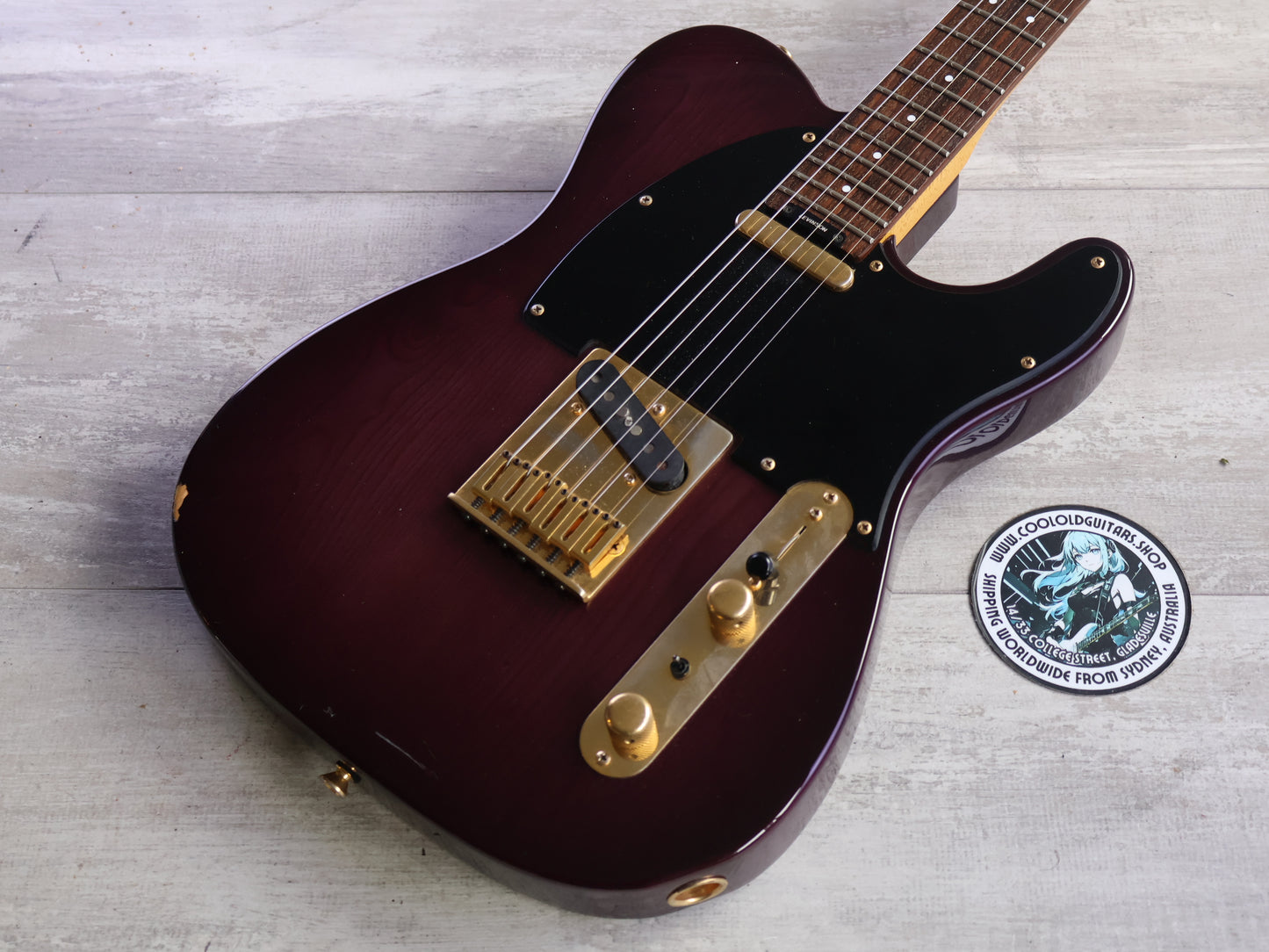 1989 Levinson Blade Delta T2 Twang-Style (Misty Violet)