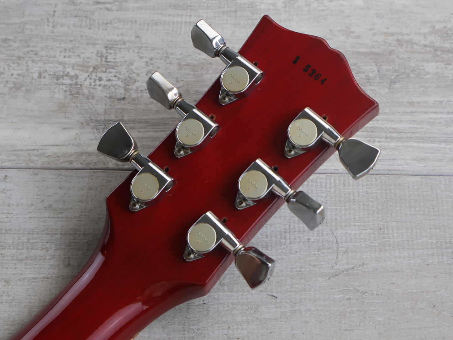 1981 Greco Japan EG-500 Super Power Les Paul Standard (Cherry Sunburst)