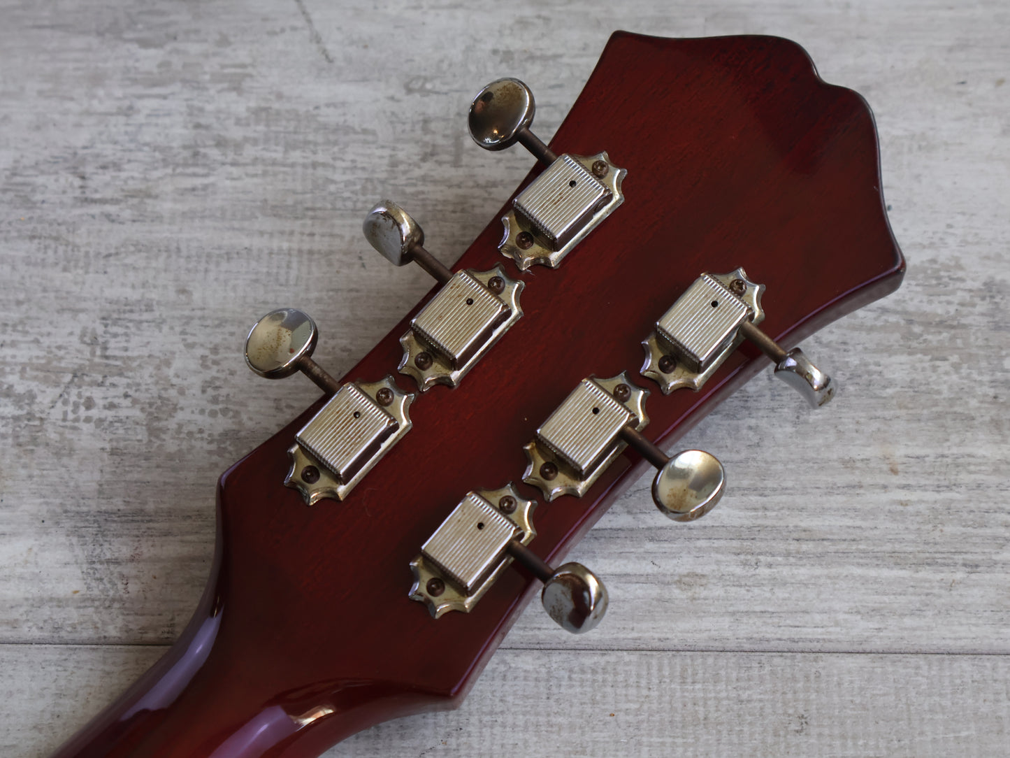 1998 Epiphone Korea Riviera-HB Semi Hollowbody w/Mini Humbuckers (Cherry Red)