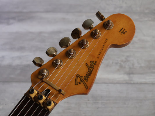 1988 Fender Japan STR-75 "Pro Feel" HSS Superstrat (Charcoal Grey Burst)