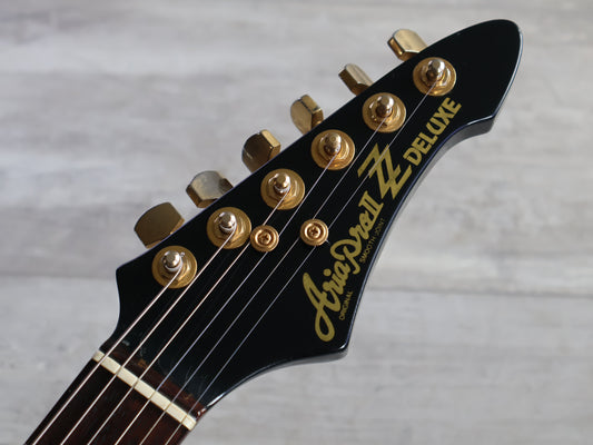 1983 Aria Pro II Japan ZZ Deluxe Explorer (Black/Red)