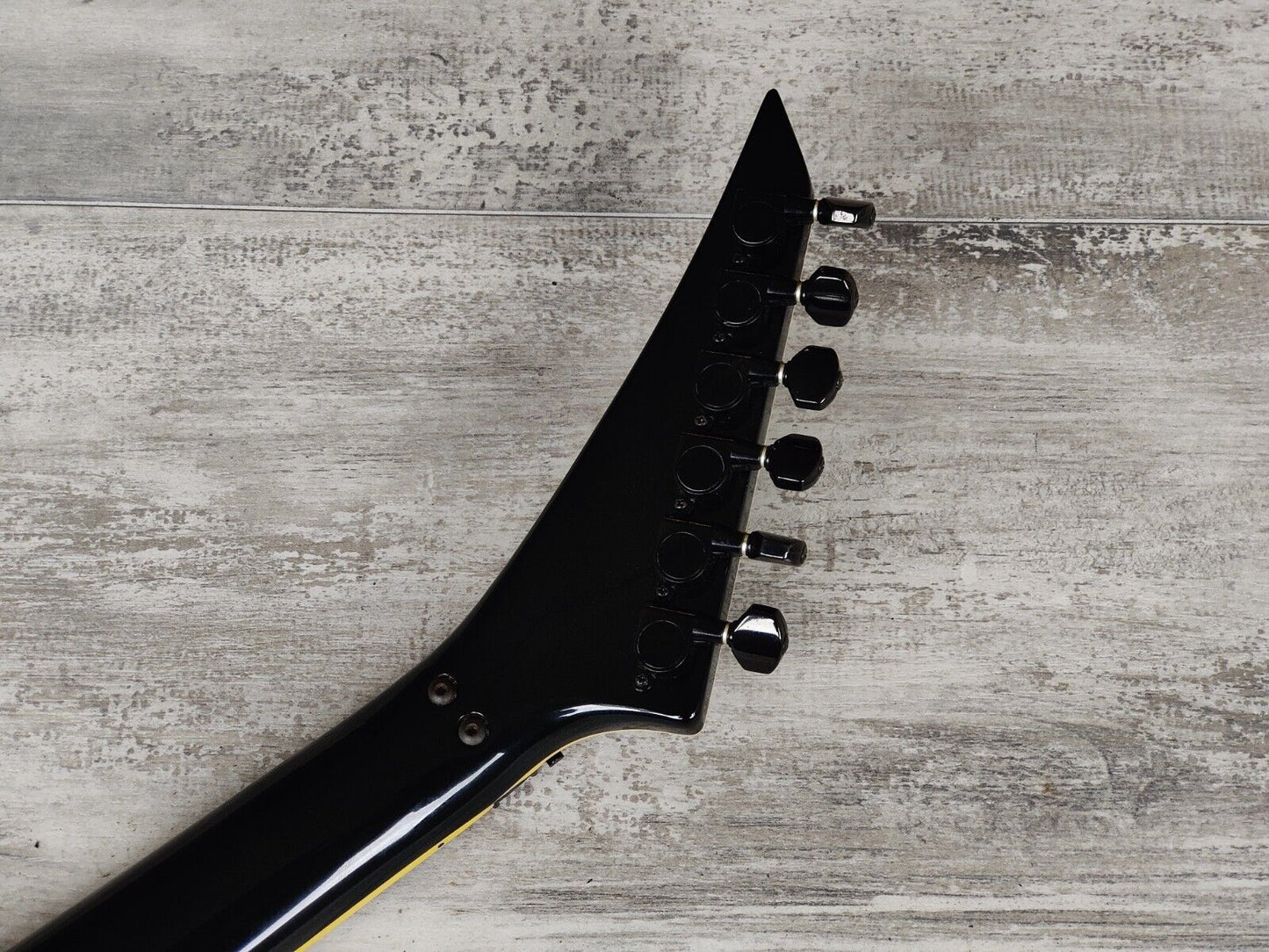 1987 Fernandes Japan JS-100 Rhoads Flying V (Black)