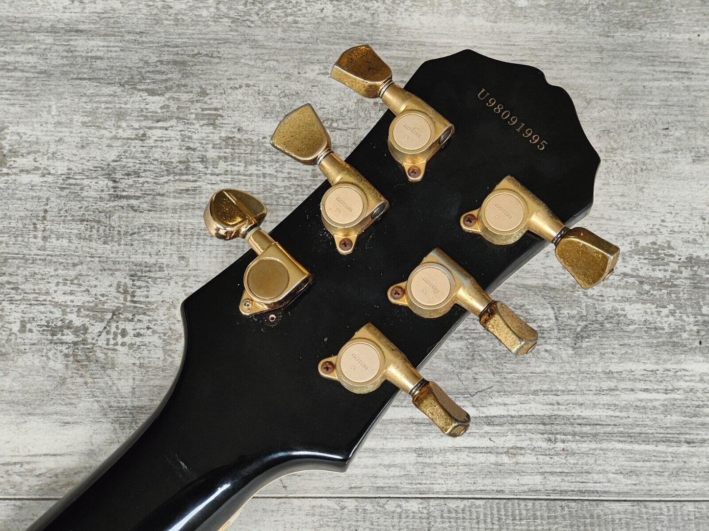 1998 Epiphone by Gibson (Korea) Les Paul Custom (Black)