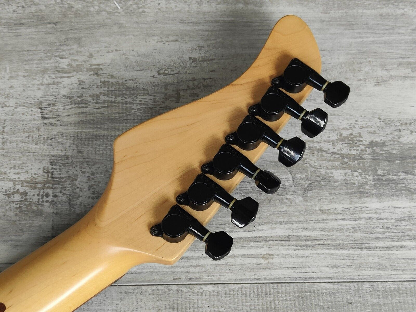 2001 Fernandes Revolver Superstrat w/Sustainer (Matte Blue)