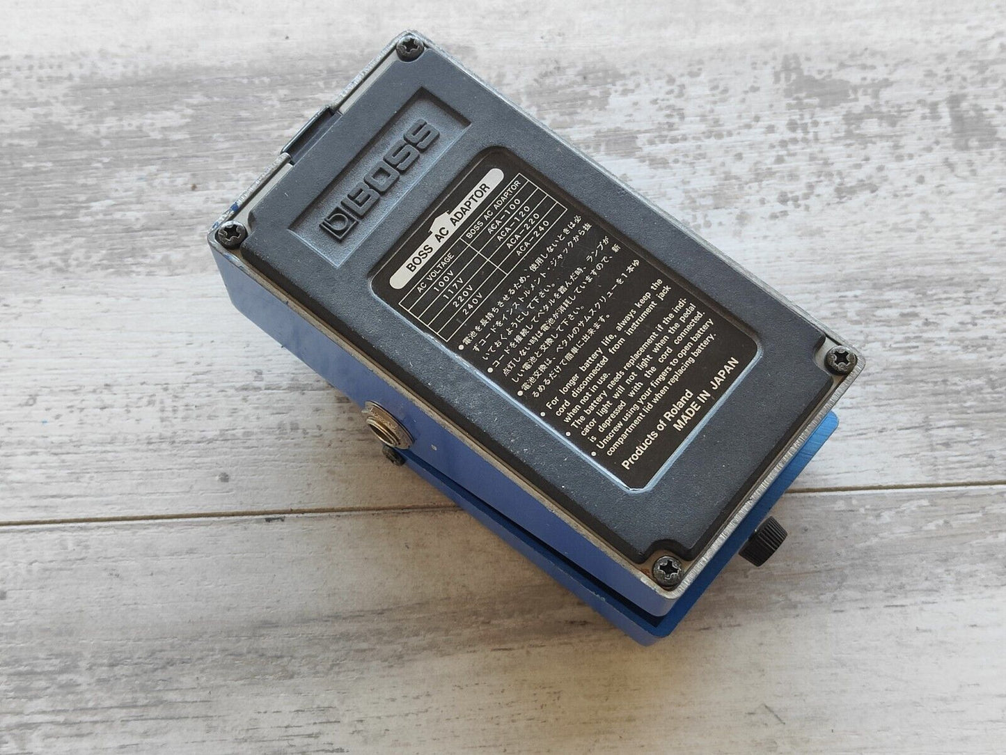 1982 Boss Japan CS-2 Vintage Compression Sustainer Pedal