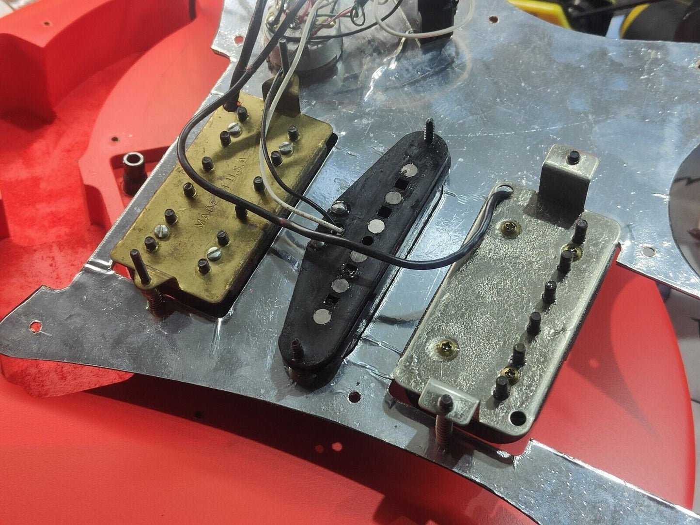 1980's Ibanez Japan RG-575 Reverse Headstock Superstrat (Five Alarm Red)