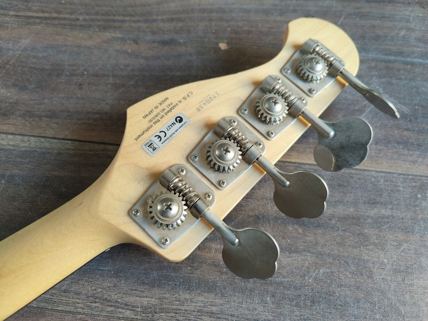 2012 FGN Japan (Fujigen) J-Standard Jazz Bass (Sunburst)