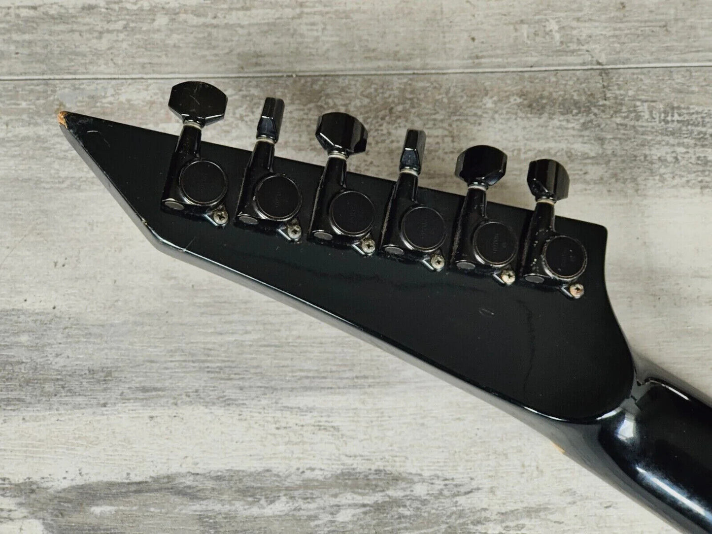 1990's LTD (by ESP Japan) EX Series Hetfield Explorer (Black Diamond)