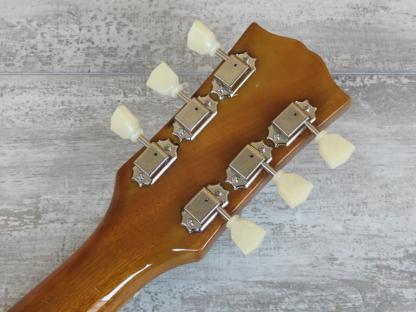 2000's Edwards Japan (by ESP) E-LP-125SD/P Goldtop Les Paul w/P90's