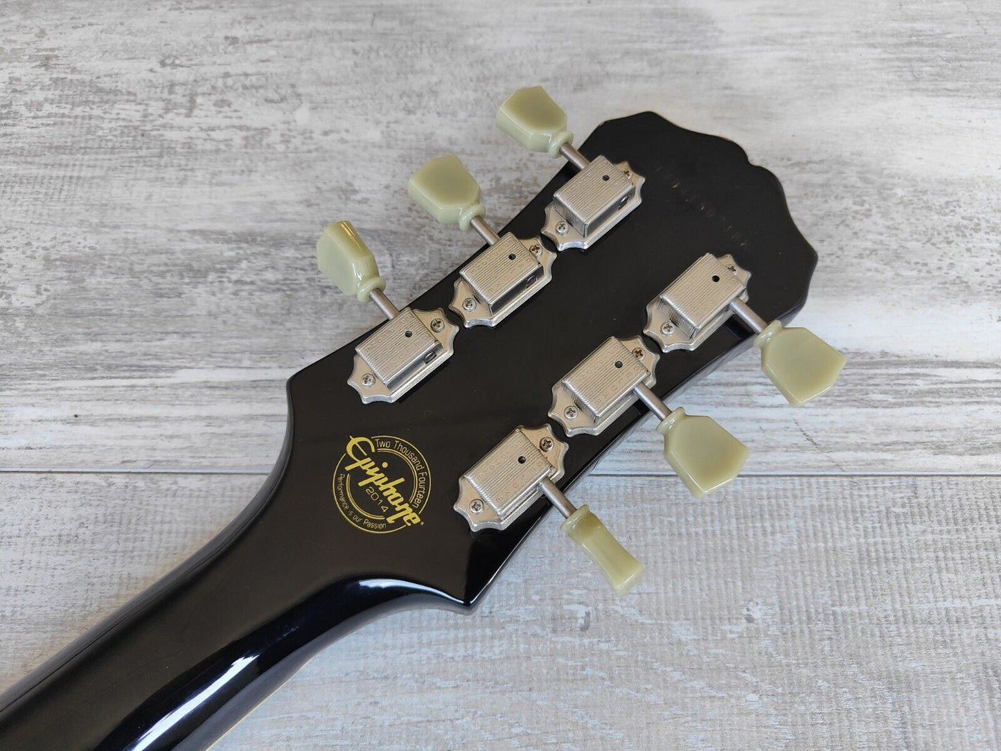 2014 Epiphone '56 Reissue Les Paul Pro w/P90's (Ebony)