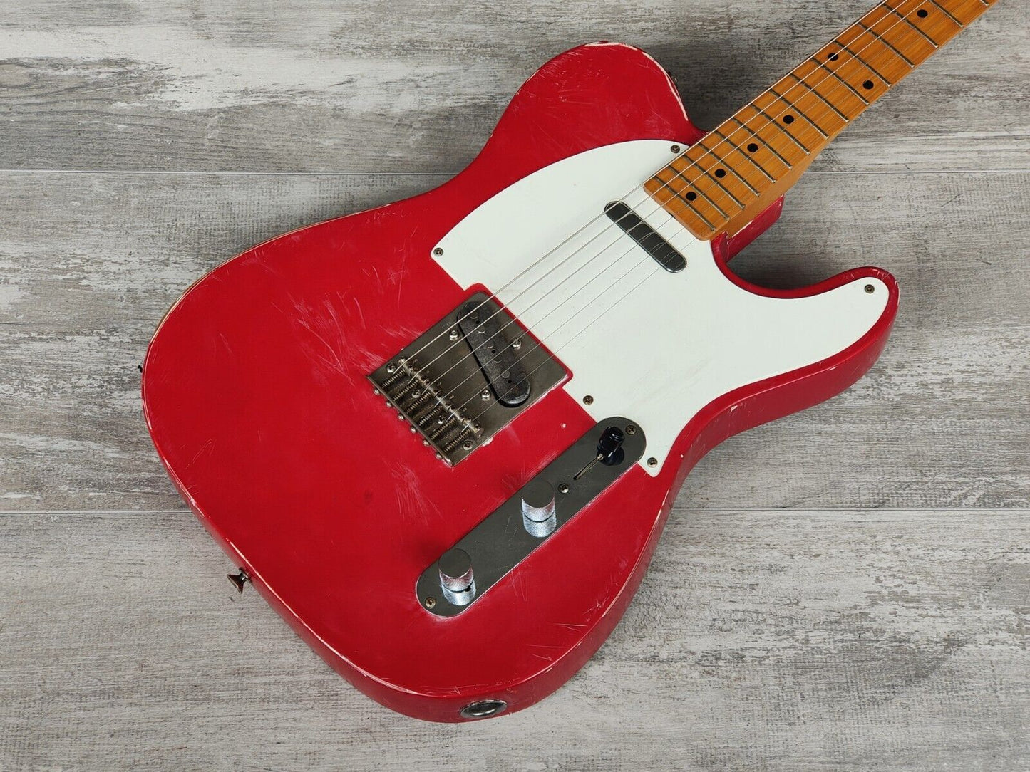 1983 Tokai Japan TE-50 Breezysound '50's Reissue Twang-Style (Relic Red)