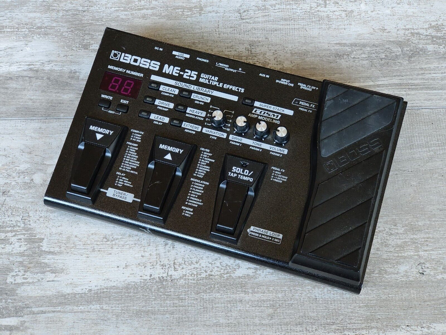 Boss ME-25 Multi Effects Pedal