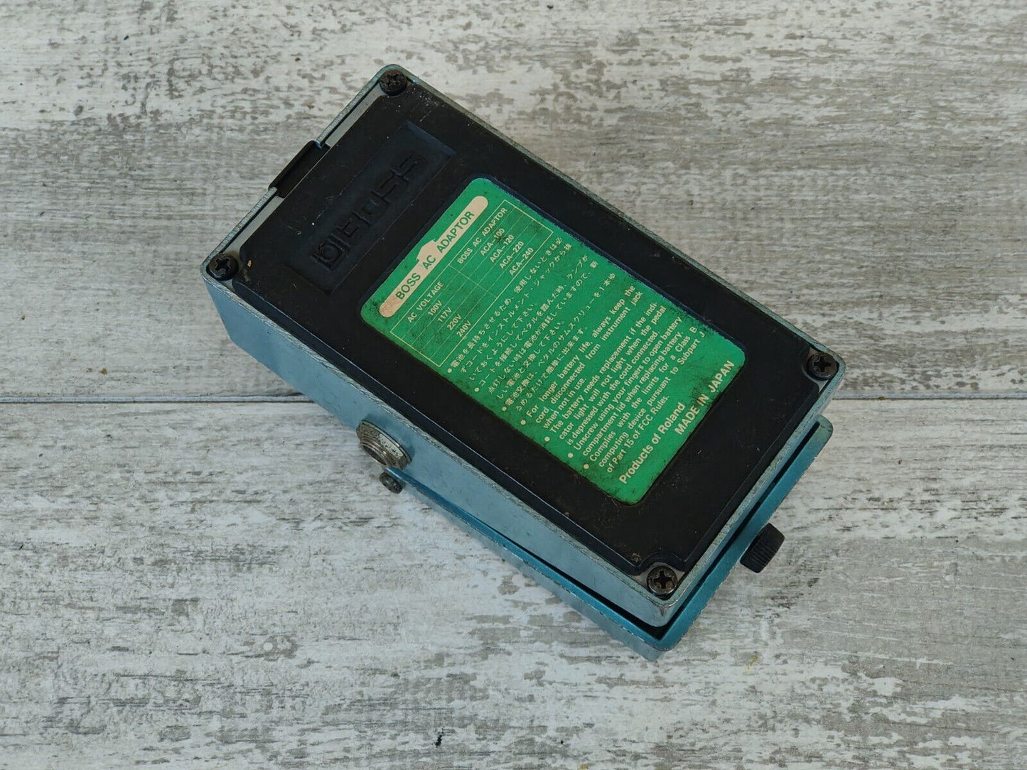 1986 Boss Japan CE-3 Vintage Stereo Chrorus Pedal