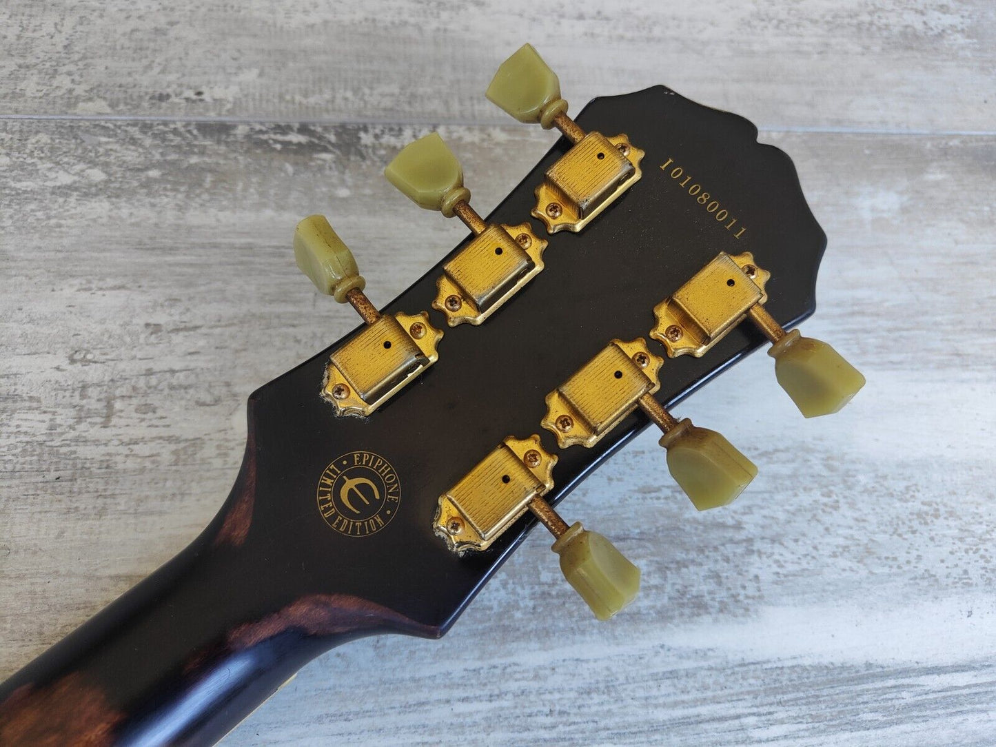 2001 Epiphone Limited Edition ES-PRO Semi Hollowbody Les Paul (Brown Sunburst)