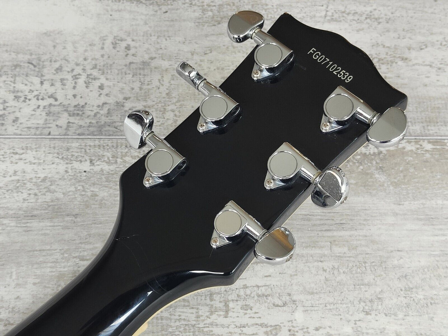 2007 Burny RLC-50JS John Sykes Les Paul Custom (Black)