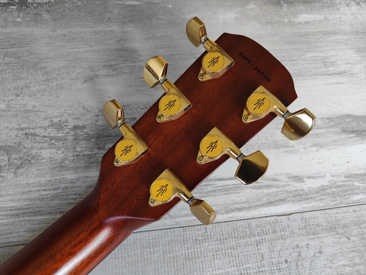 2003 K. Yairi Japan (Alvarez) AY-65 Dreadnought Acoustic Guitar (Sunburst)