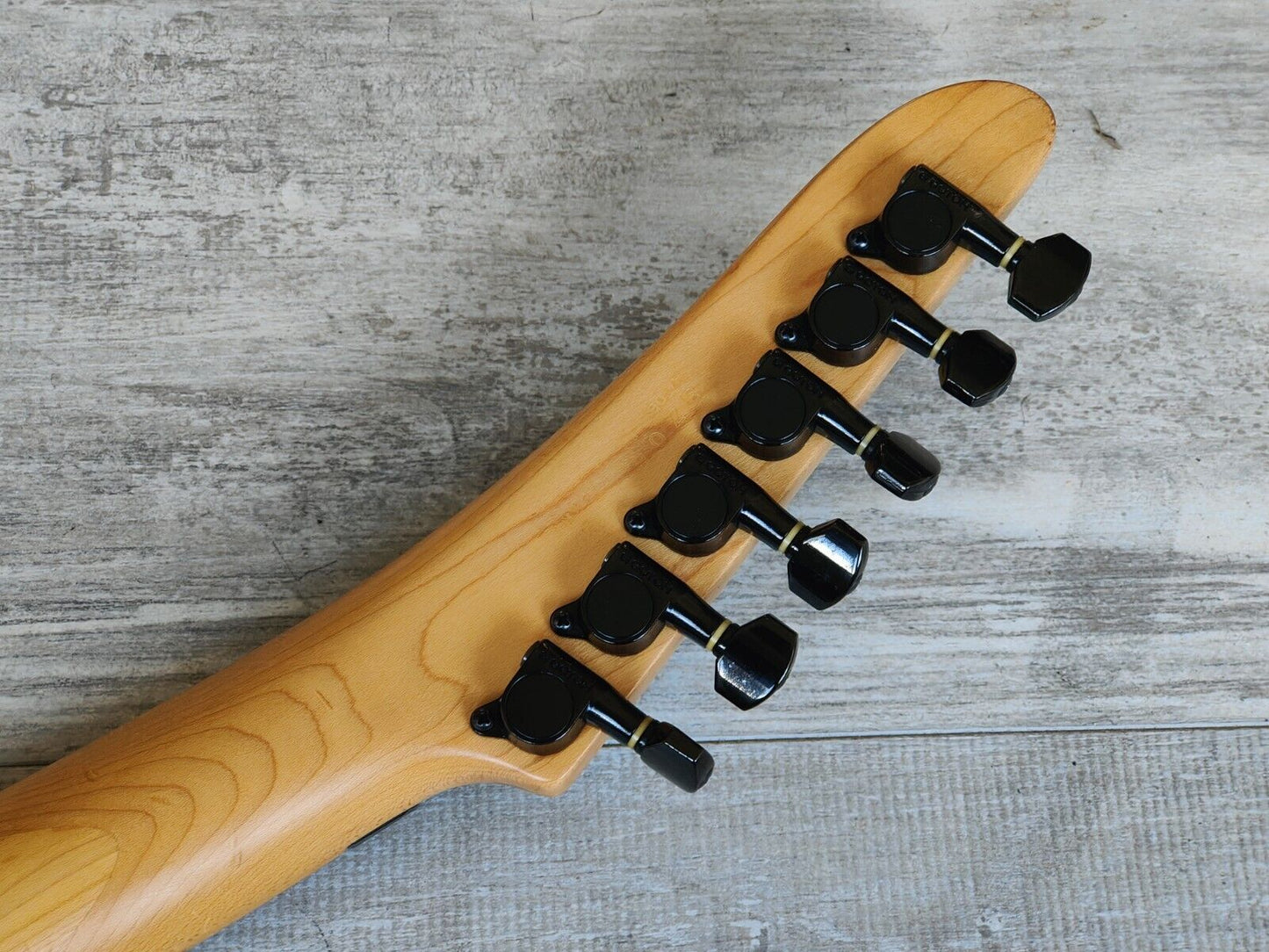 1994 Yamaha Japan MGM111 Special Edition Electric Guitar (Zebra Stripe)