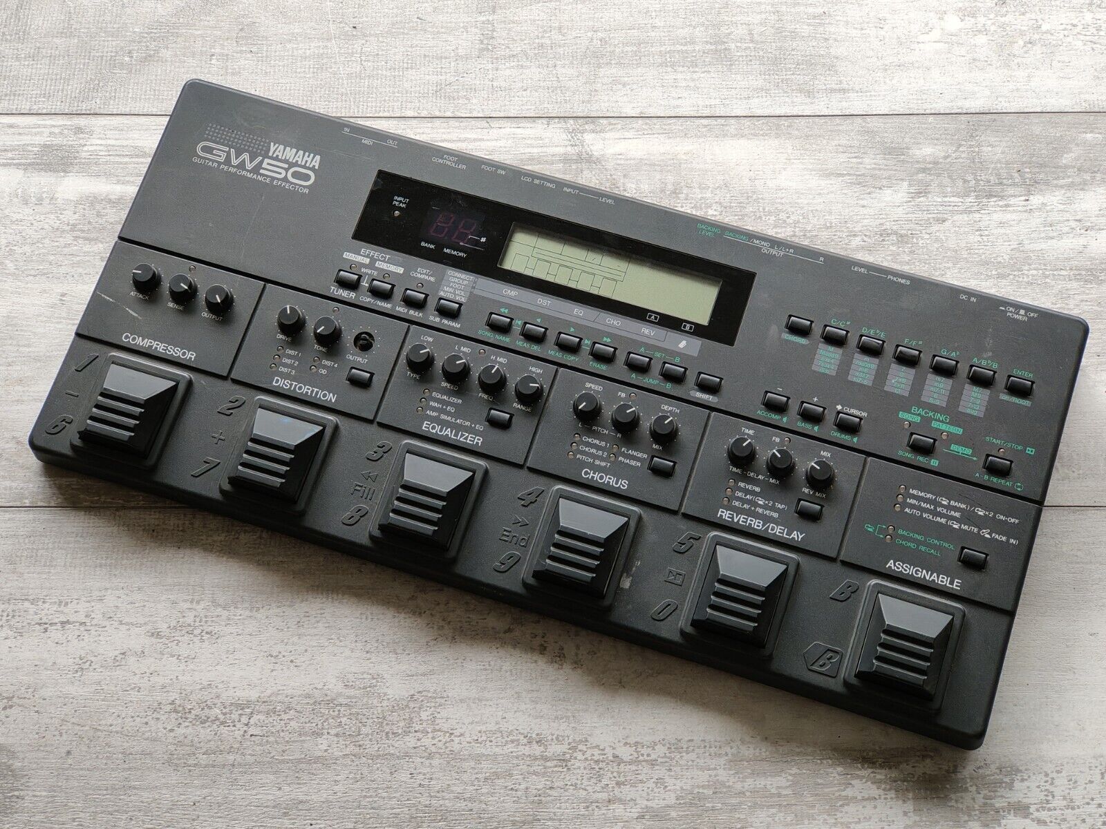 yamaha guitar pedal Yamaha GW50 Performance Multi Effects Pedal – Cool Old Guitars
