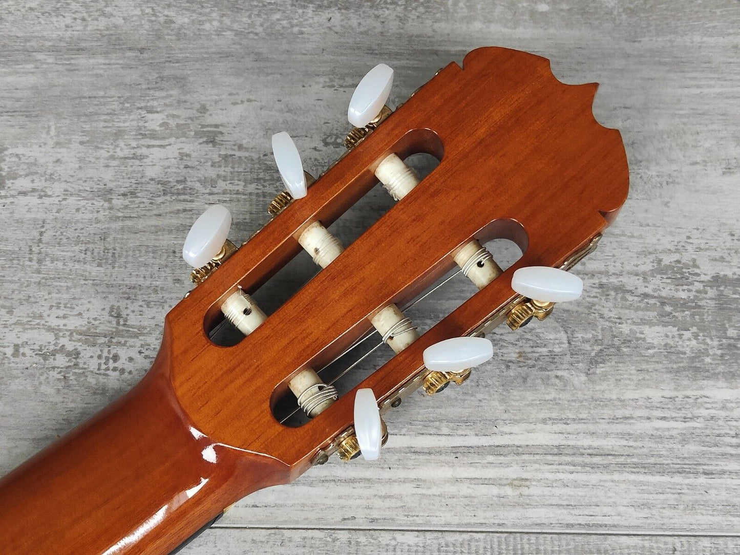 1988 Ryoji Matsuoka M-30 Nylon String Japanese Classical Guitar (Natural)