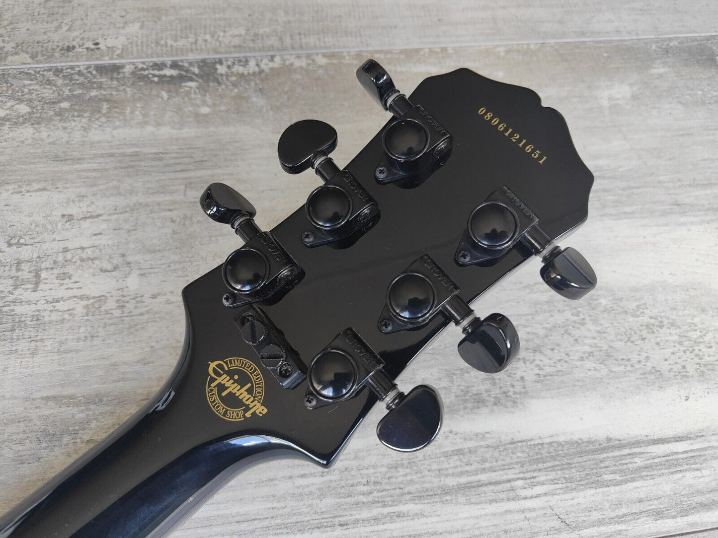 2008 Epiphone Limited Edition Custom Shop Les Paul w/Floyd Rose (Midnight Vine)