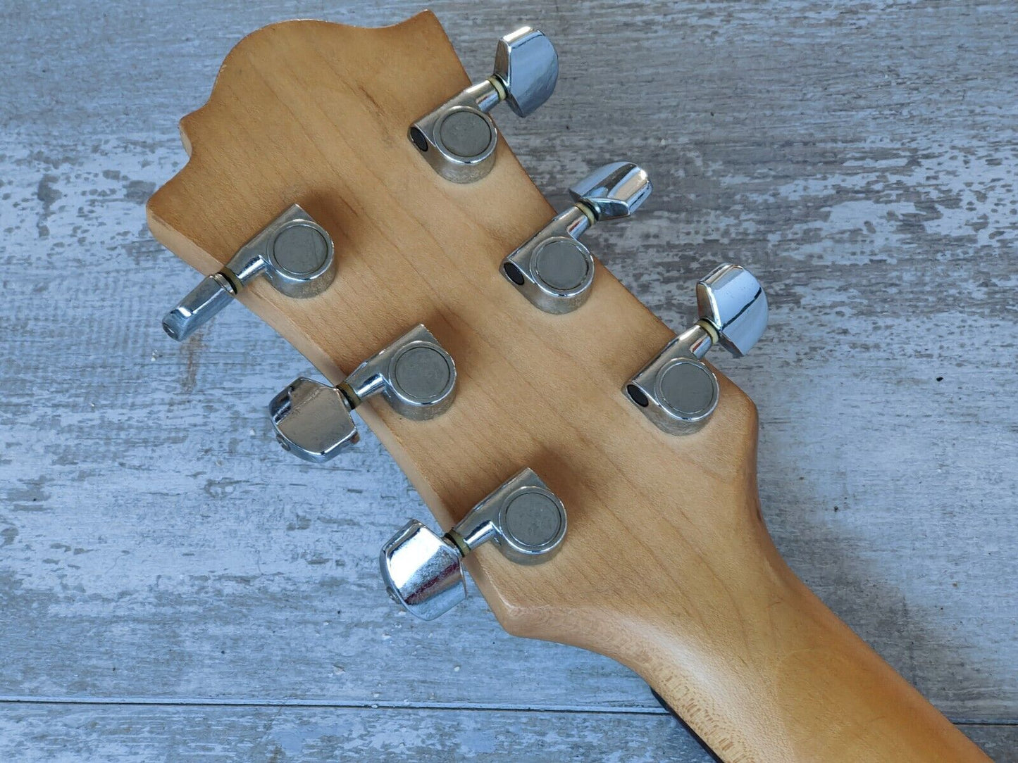 1992 BC Rich MG-601 Japanese Mockingbird w/Quad Bridge (Red)