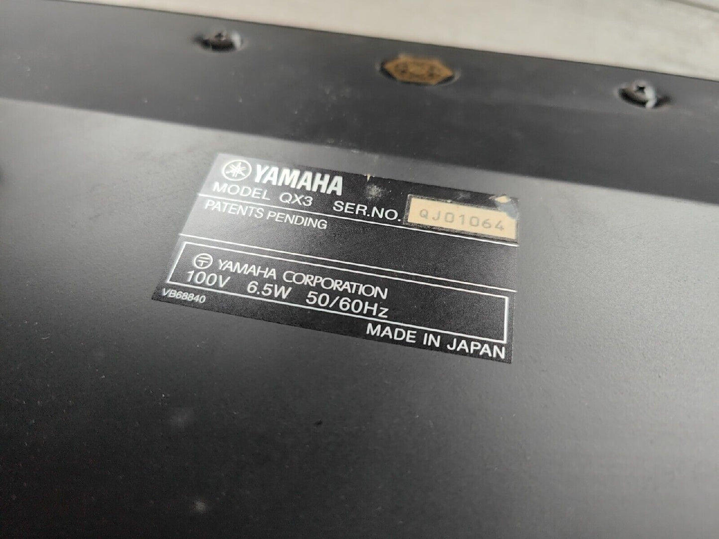 Yamaha QX3 Vintage Sequencer