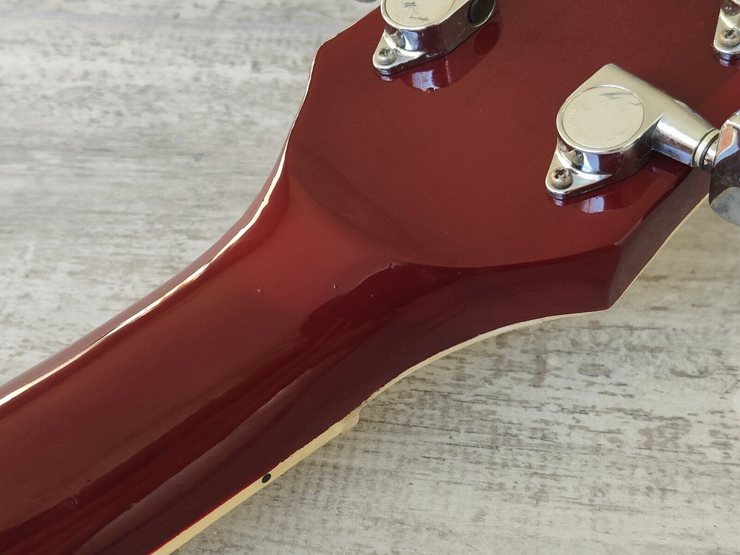 1987 Greco Japan EGC Custom Order Les Paul Custom (Flame Red)