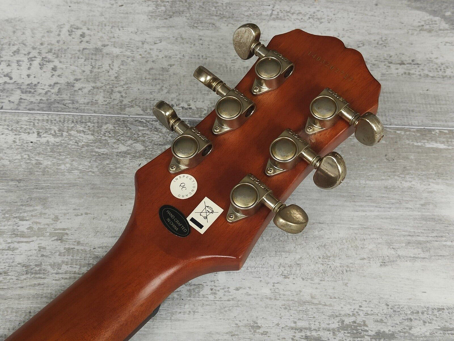 2014 Epiphone SG Double Cutaway (Worn Brown)