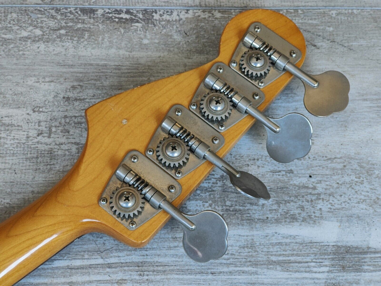 1992 Fender Japan (by Fujigen) JB62-58 '62 Reissue Jazz Bass (Candy Apple Red)