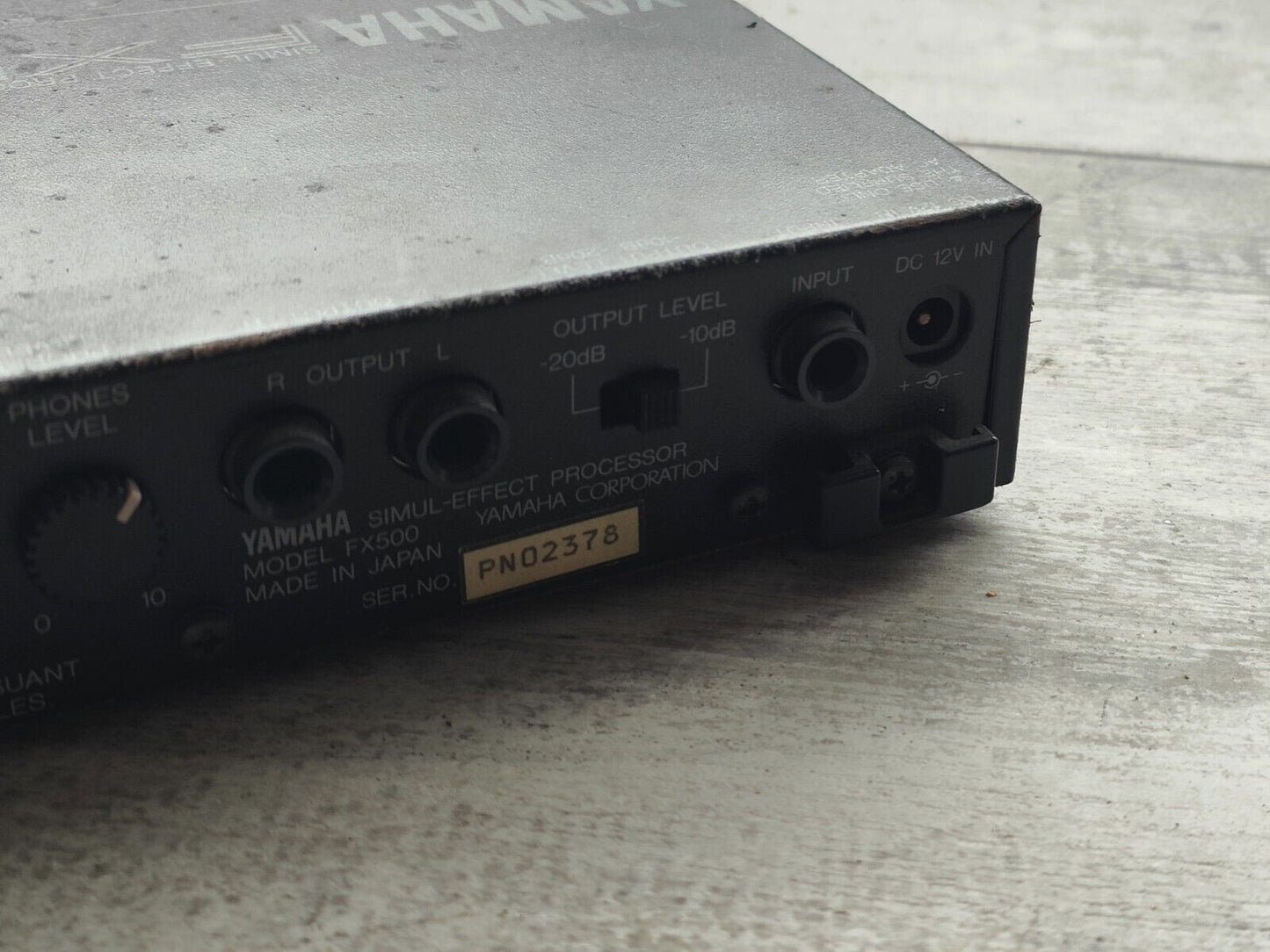 Vintage Yamaha FX500 Simul-Effect Multi Effects Processor