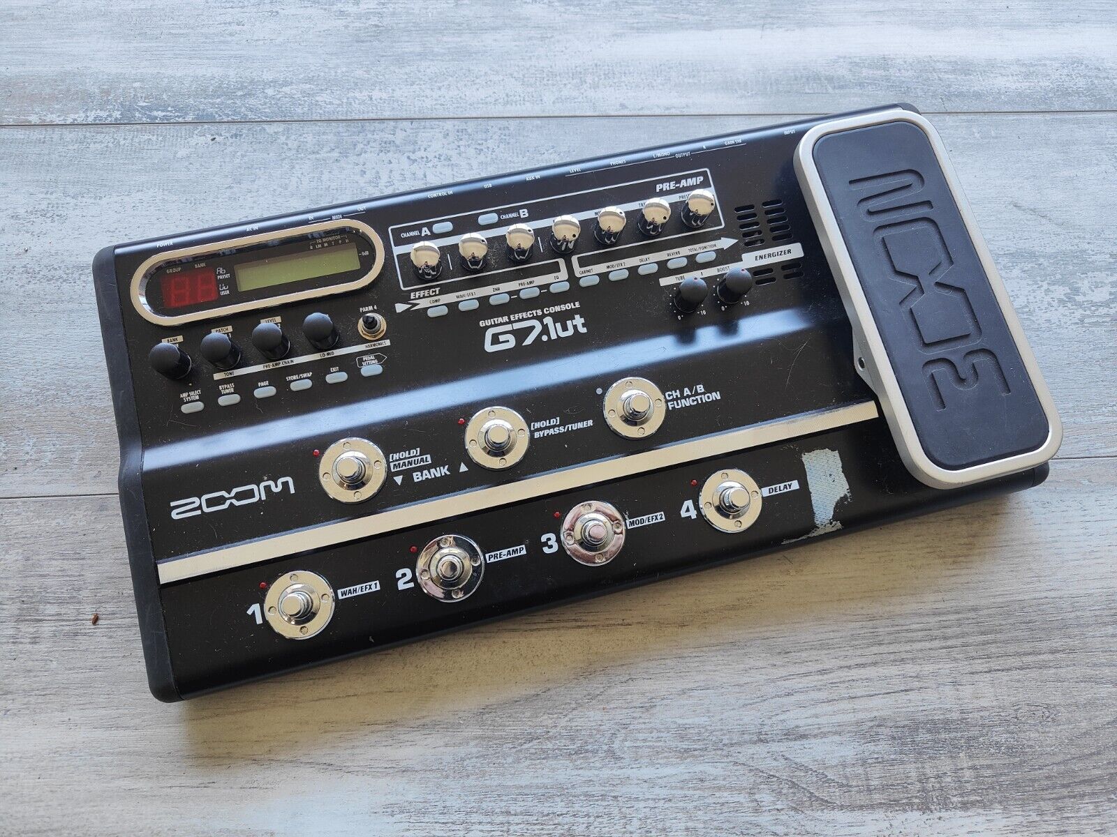 zoom effects pedal Zoom G7.1UT Multi Effects Pedal – Cool Old Guitars