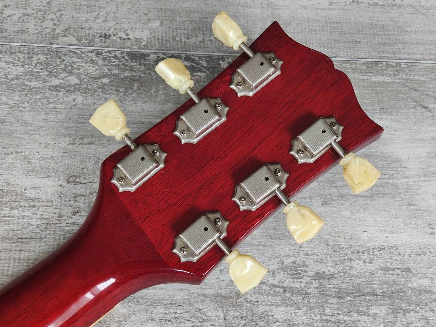 1990's Greco '61 Reissue SG Double Cutaway (Cherry Red)