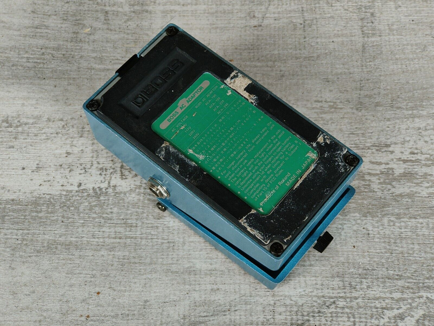 1985 Boss Japan CE-3 Vintage Stereo Chorus Pedal