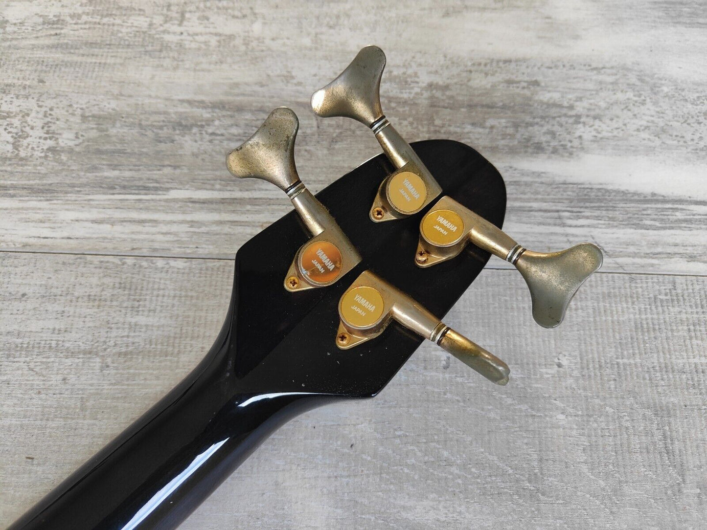 1986 Yamaha Japan MB-III Motion B Short Scale Bass (Trans Black)