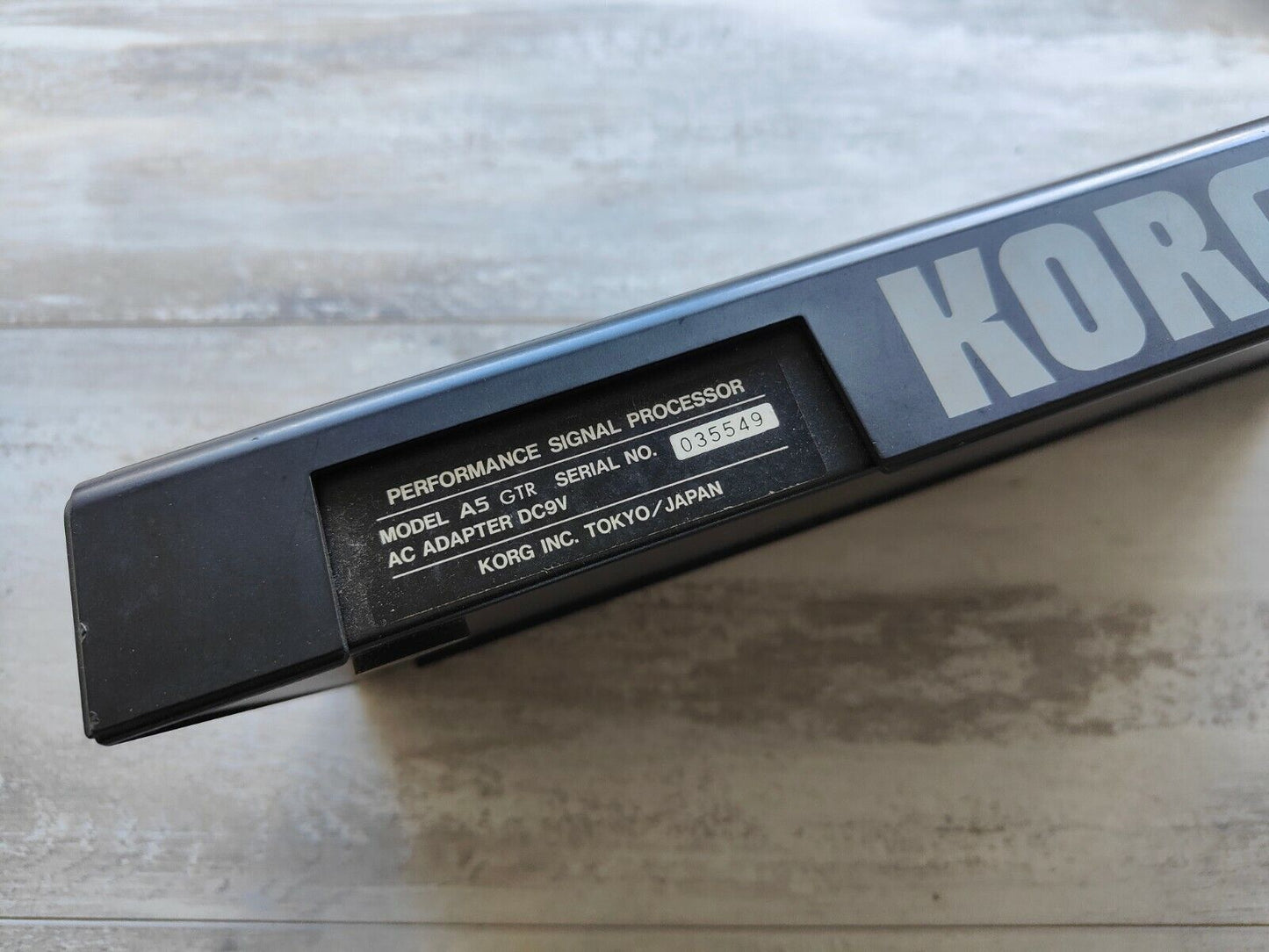 Vintage Korg A5 Guitar Multi Effects Pedal