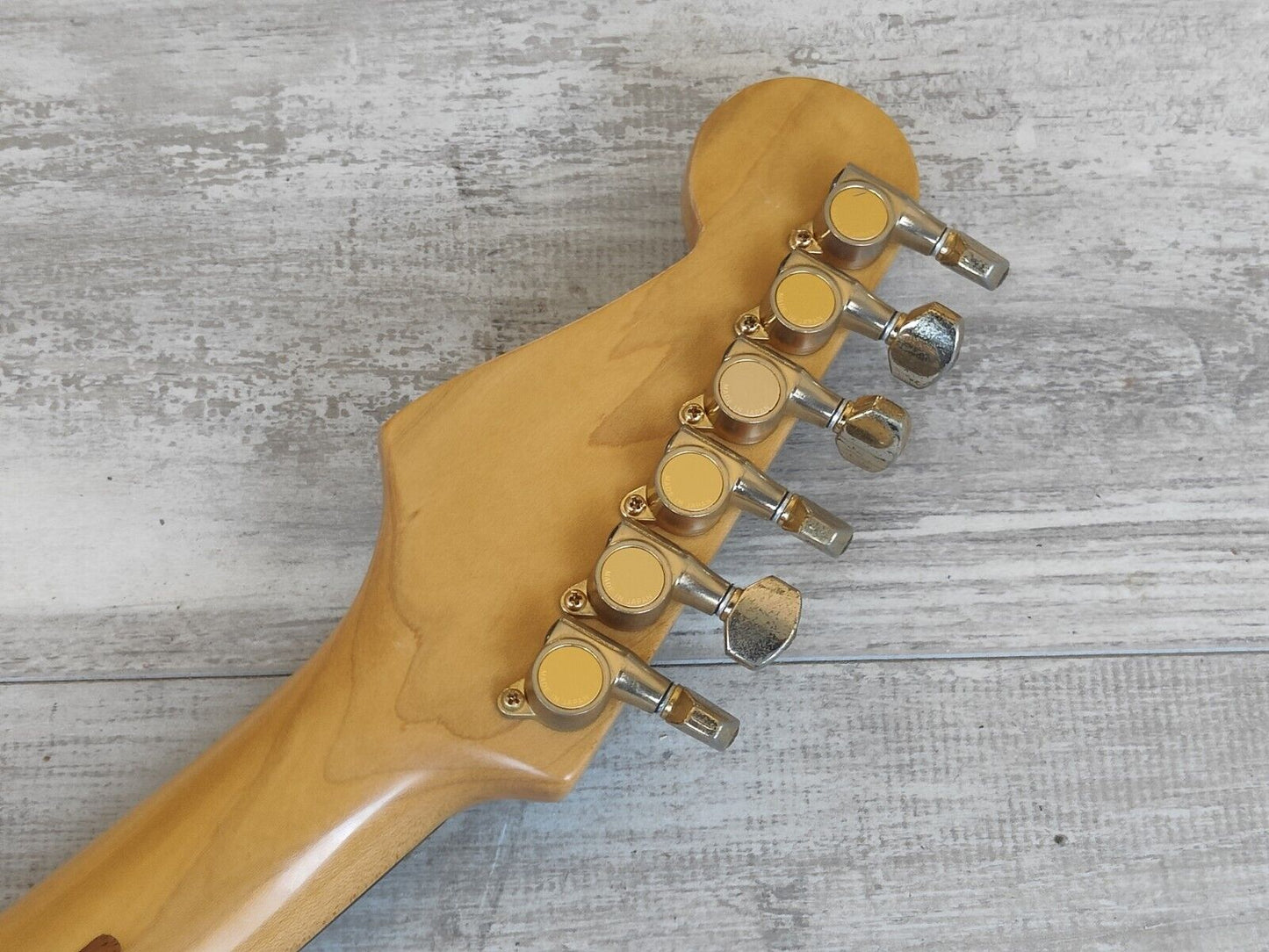 1988 Fender Japan STR-730 "Pro Feel" HSH Stratocaster (Charcoal Black Burst)