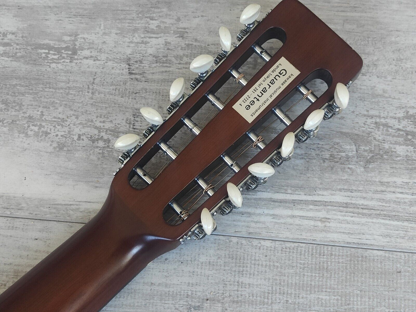 1970's Jumbo Japanese Vintage 12-String Acoustic Guitar (Natural)