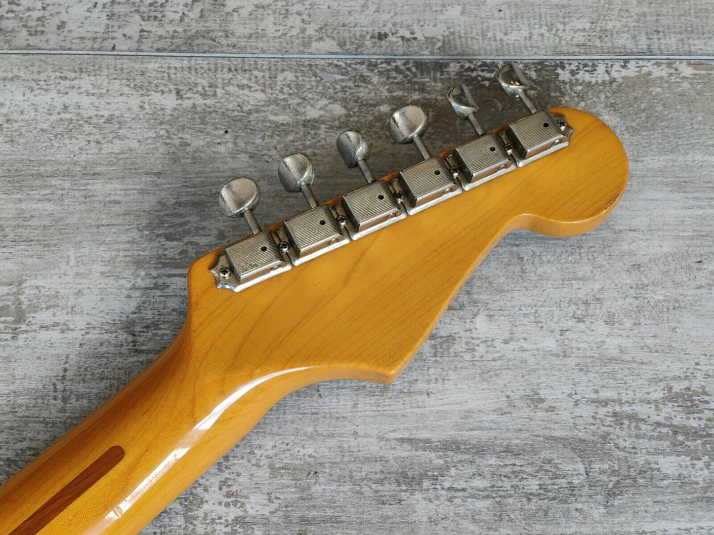 2007 Fender Japan ST57 '57 LH Left Handed Reissue Stratocaster (Candy Apple Red)