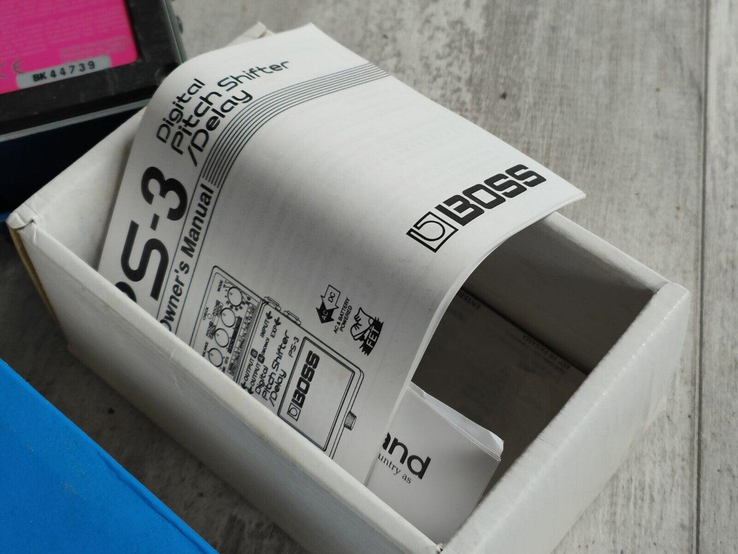 1997 Boss PS-3 Digital Pitch Shifter Delay Pedal w/Box