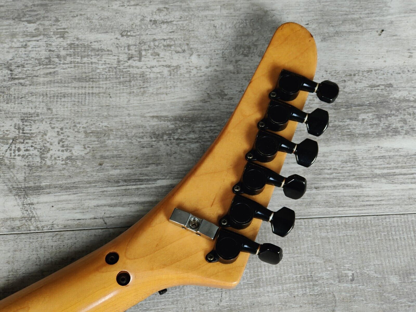 1986 Kramer Japan JK1000 HS Superstrat (Refinished Metallic Blue)