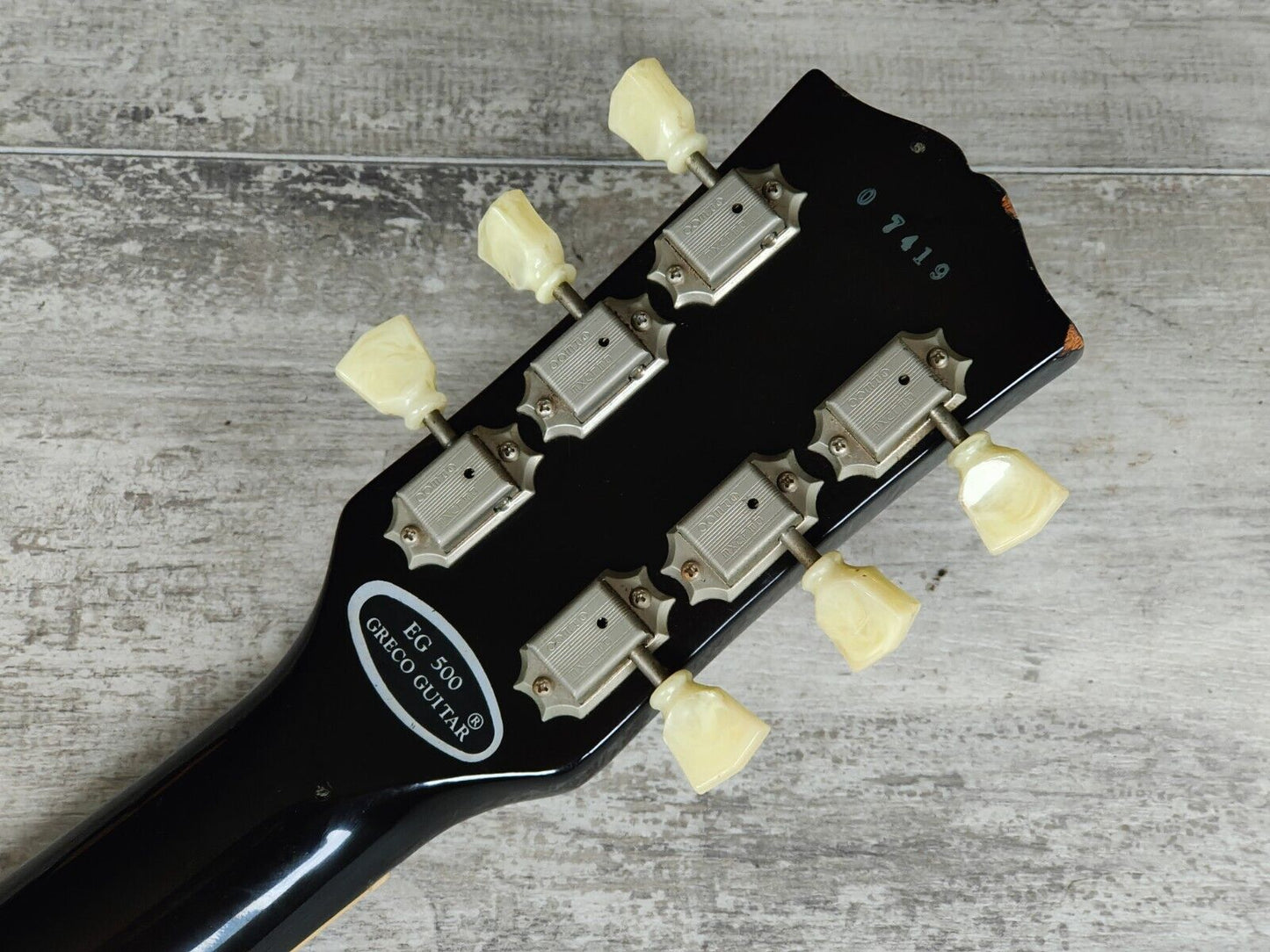 1980 Greco Japan EG-500 "Super Power" Les Paul Standard (Brown Sunburst)