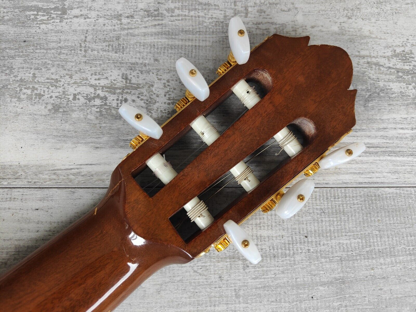 2000's Ryoji Matsuoka M60 Nylon String Japanese Flamenco Guitar (Natural)