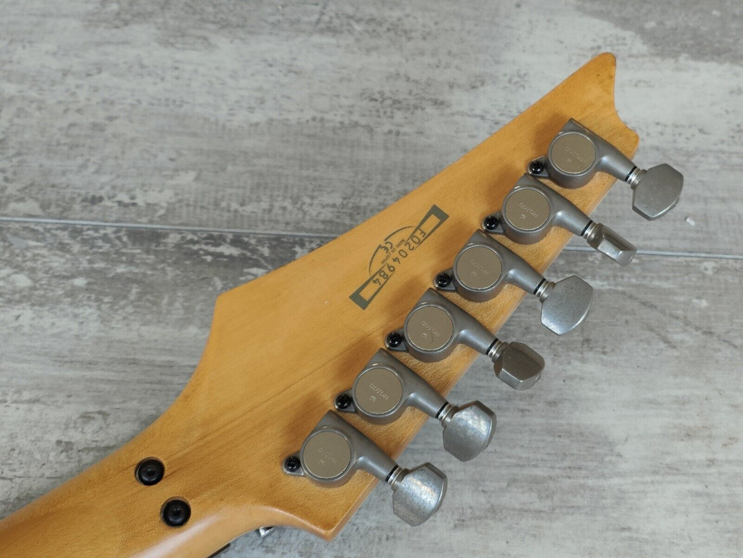 2002 Ibanez Japan RG770FM HSH Superstrat (Deep Blue Flame)