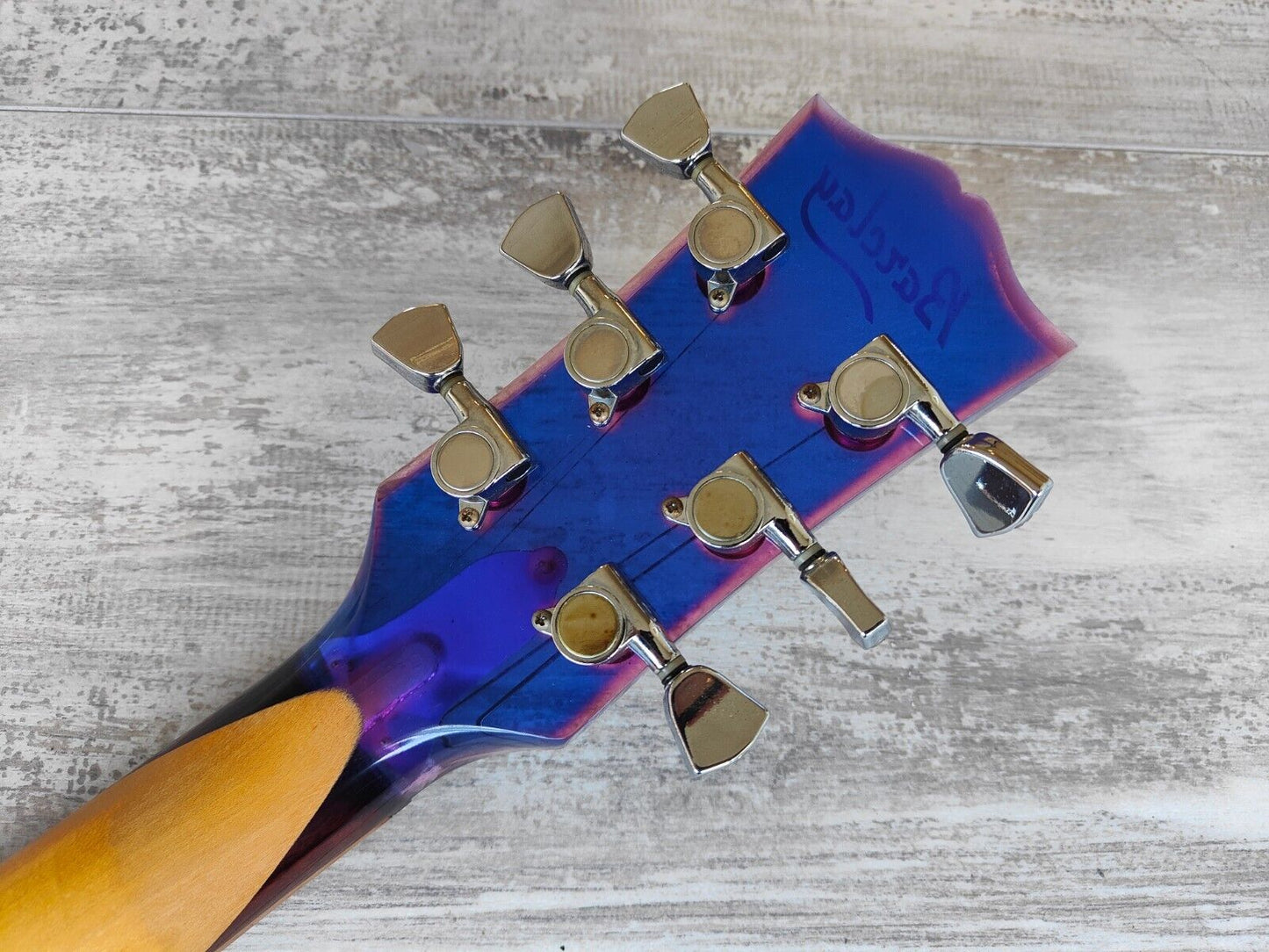 1990's Barclay Single Cutaway (Purple Lucite/Acrylic)