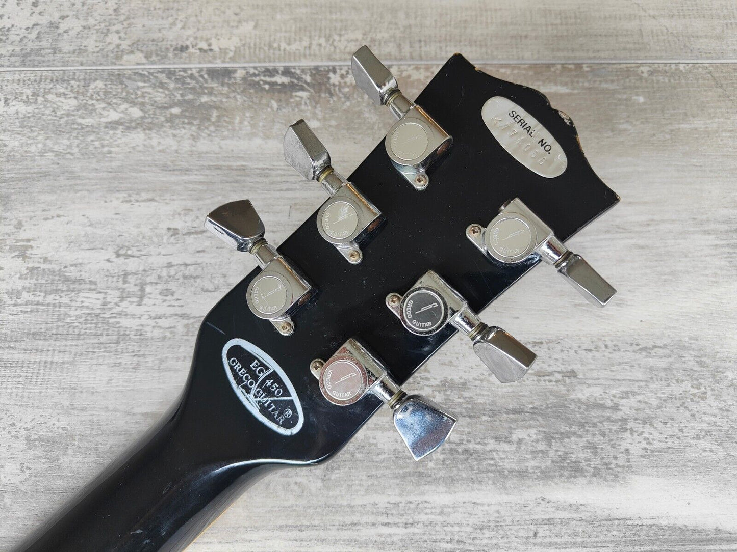 1977 Greco Japan EG-450 Vintage Les Paul Standard (Black)