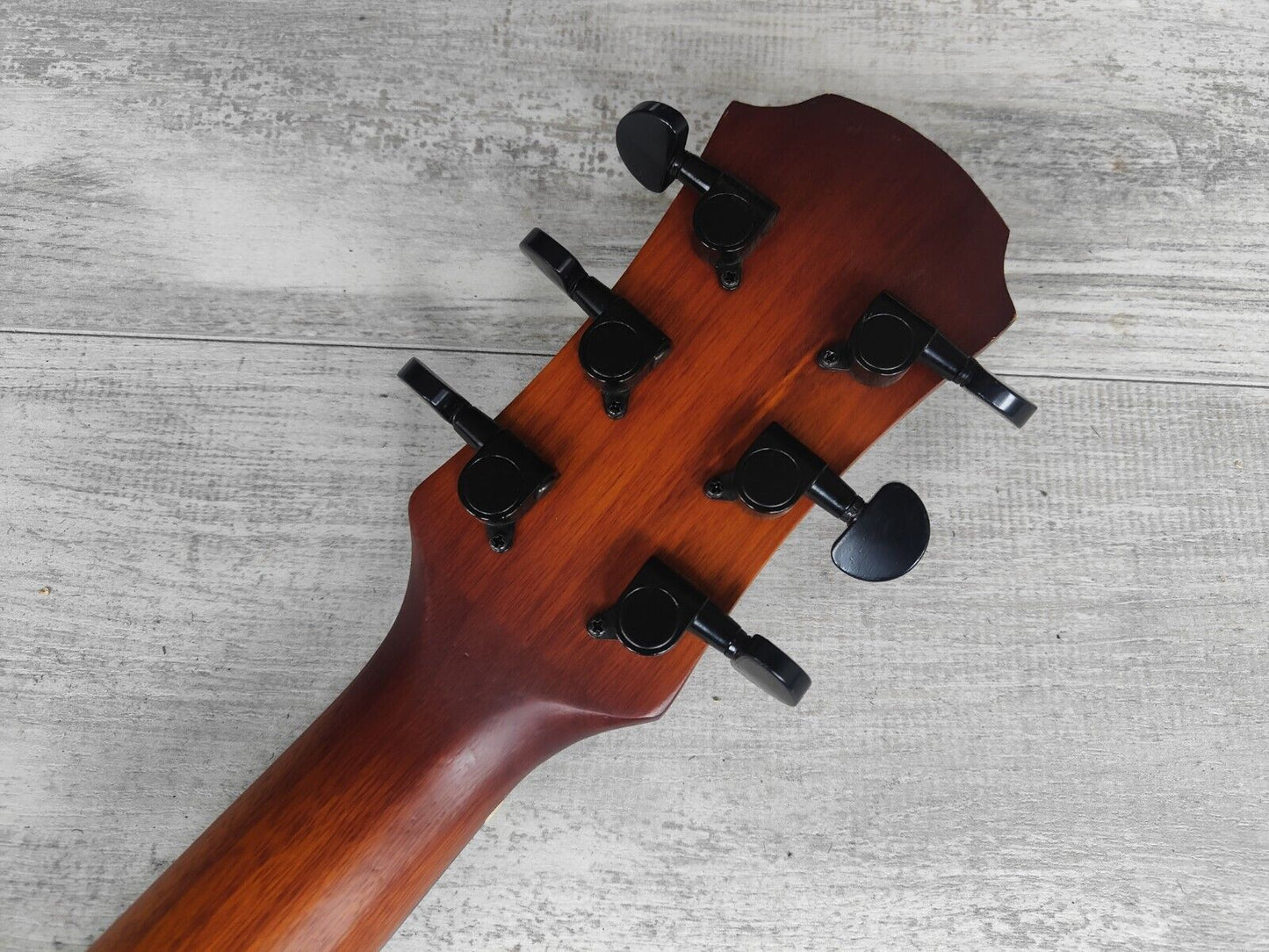 2018 Aria FET-F1 Electric/Acoustic Guitar (Violin Burst)