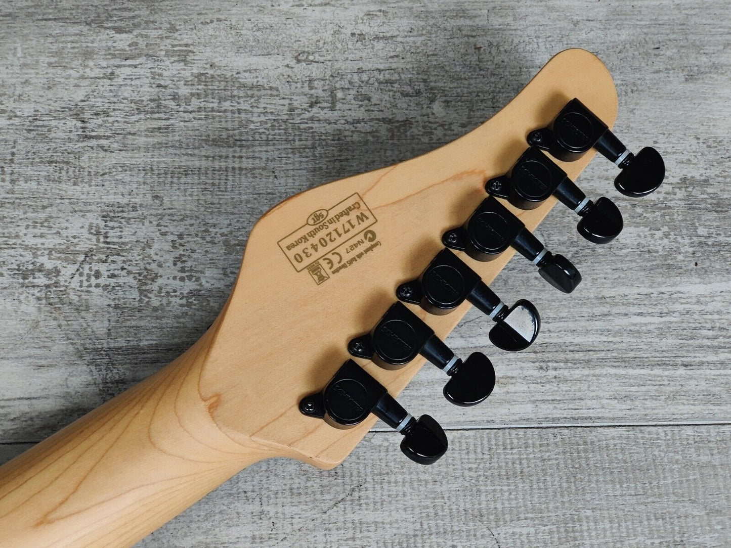 2017 Schecter Sun Valley Super Shredder FR S w/Sustainiac + EMG (Satin Black)