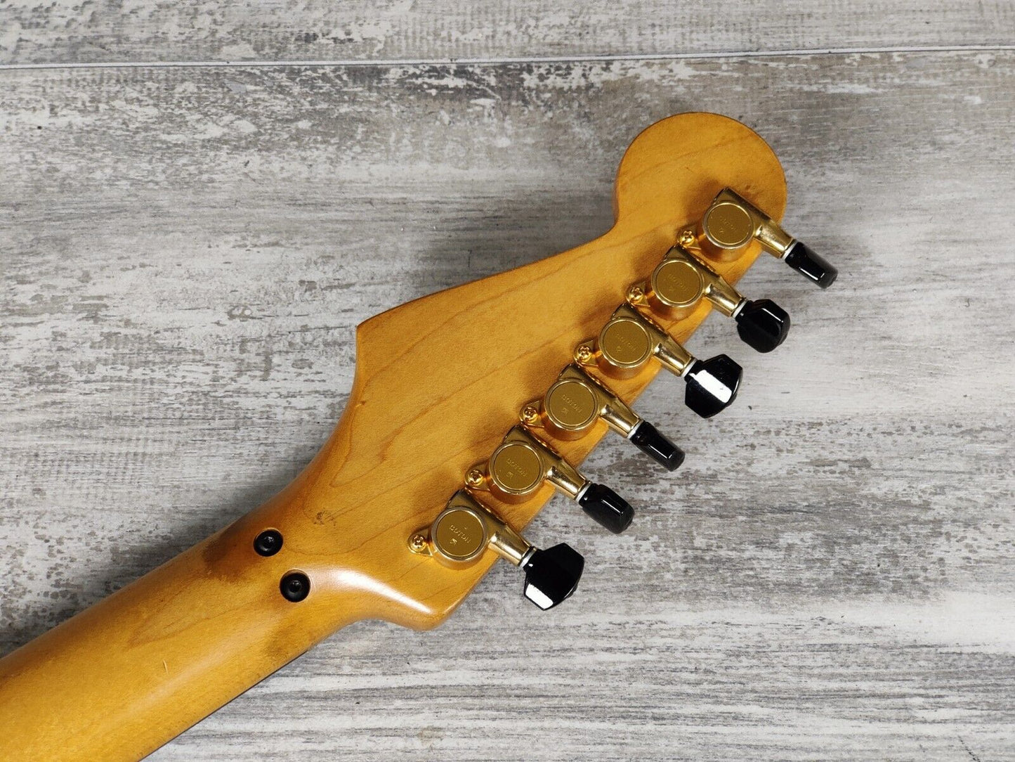 1996 Bacchus Custom Order Stratocaster w/ESP Pickups and Floyd Rose (Natural)