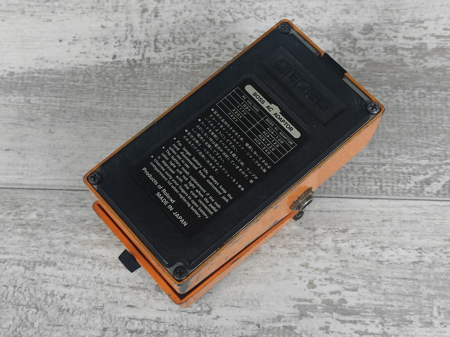 1984 Boss Japan DS-1 Vintage Distortion Pedal